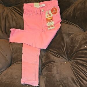 Levi's Pink Slim Fit Jeans Vibrant Denim